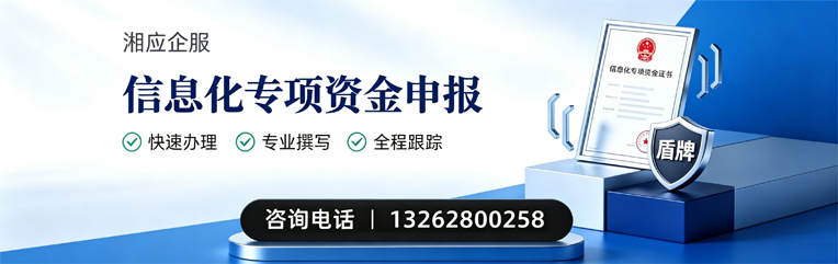太原信息化专项资金申报服务